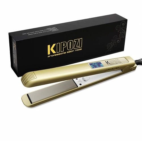 KIPOZI 1 Inch Pro Nano-Titanium Flat Iron