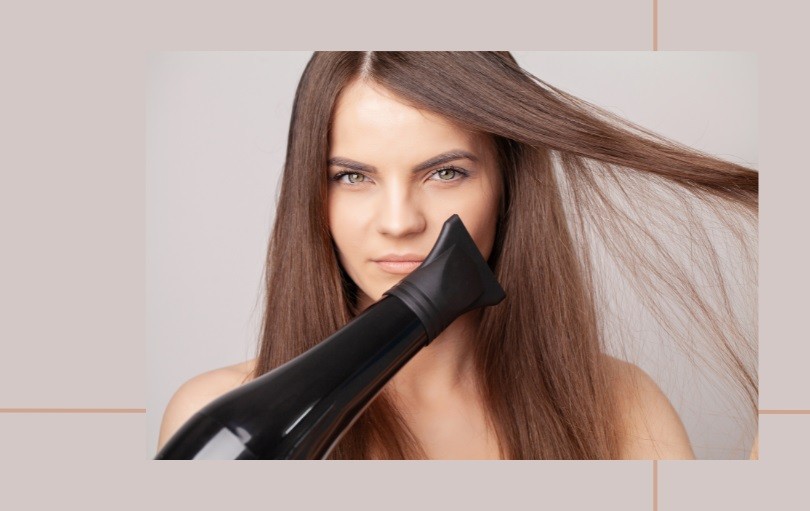 How To Straighten Hair with A Blow-Dryer