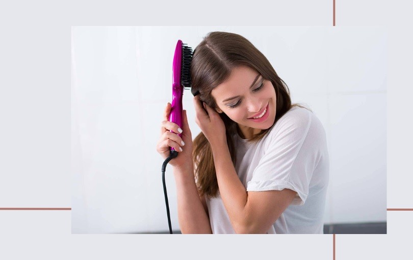 How To Use A Hair Straightening Brush