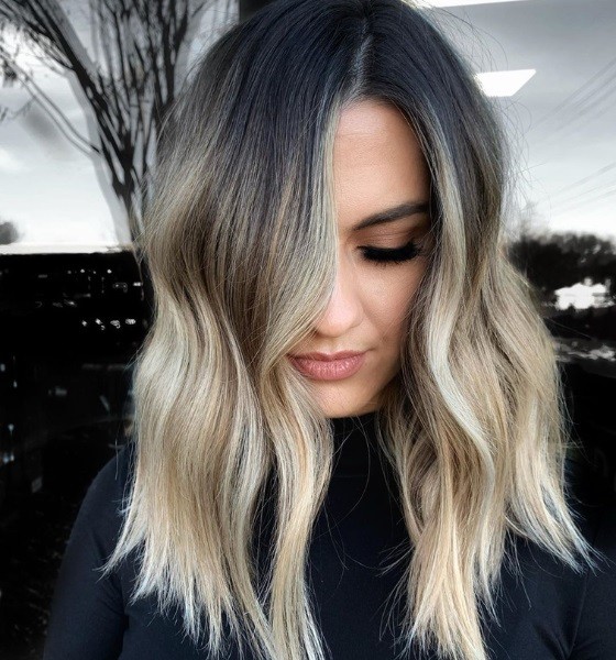 Ash Blonde Highlights