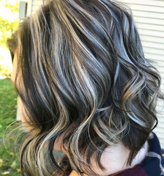 Dark Blonde Highlights