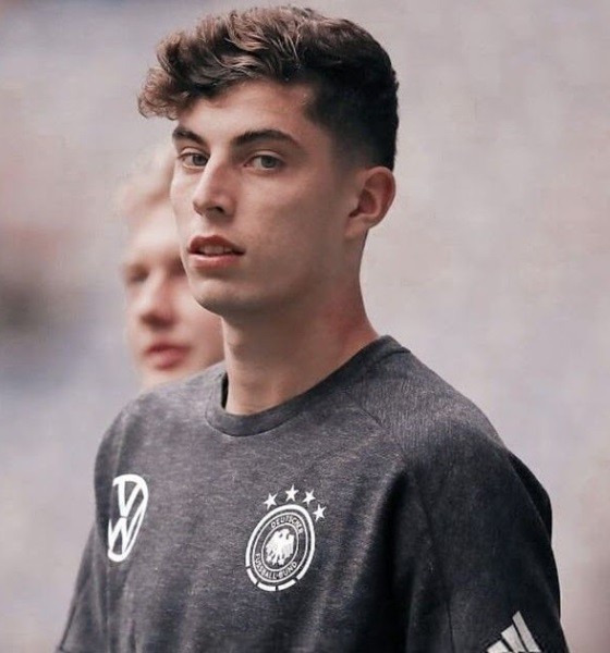 Kai Havertz Casual Waves Haircut