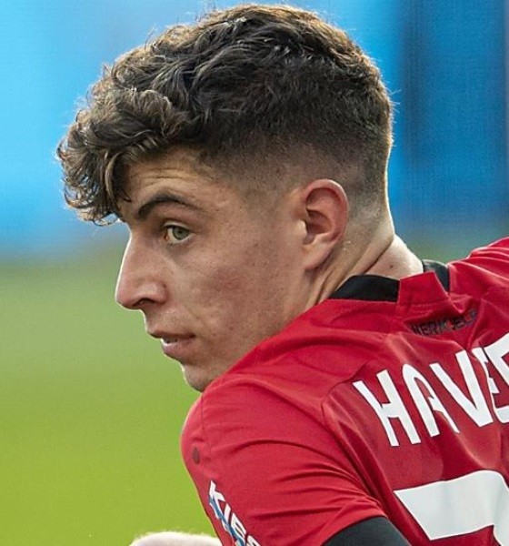 Kai Havertz Slicked Back Haircut