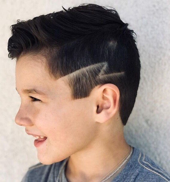 Lightning Bolt Formal Haircut