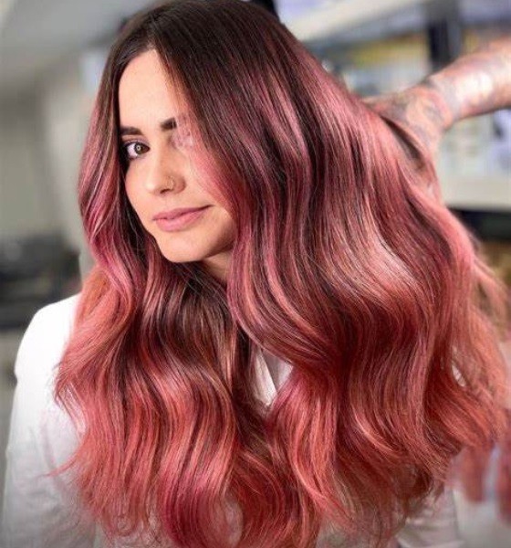 Rose Gold Highlights