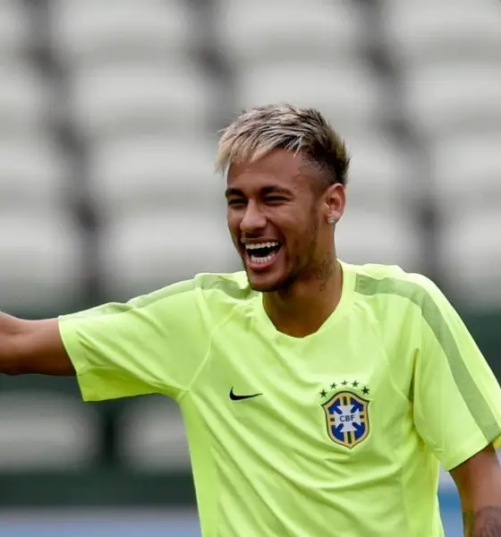 Blonde Top Neymar Haircut