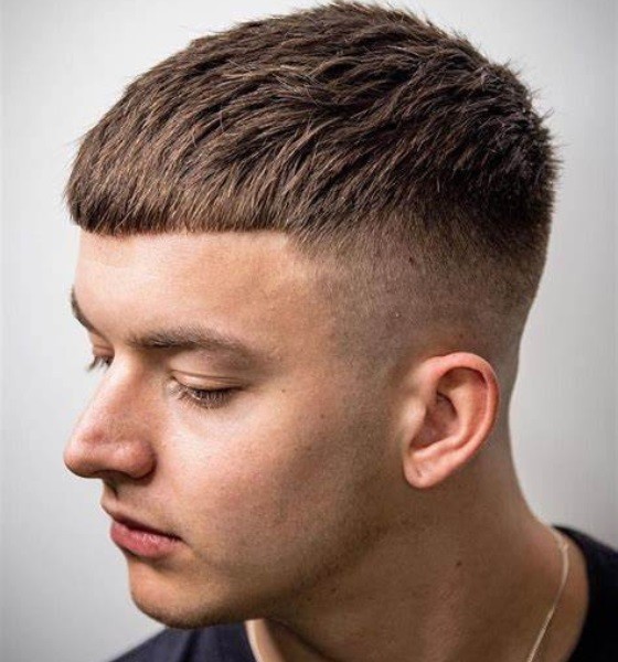 Burst Fade Cropped Haircut