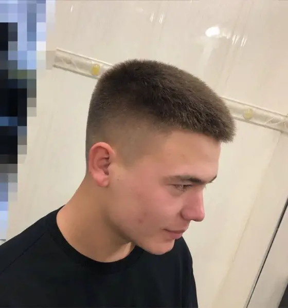 Crew Cut Baseball Haircut