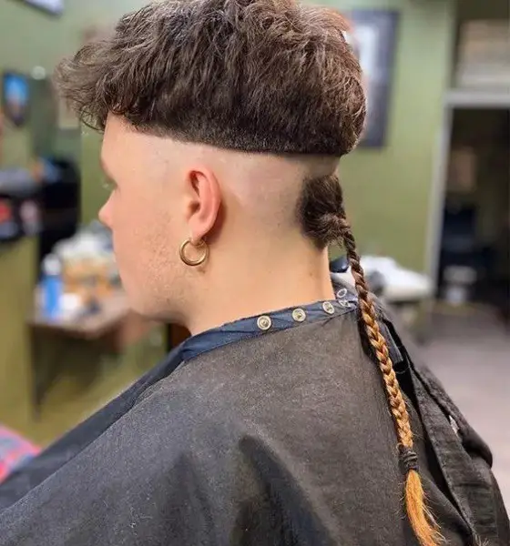 Crew Cut Rat Tail Hairstyle