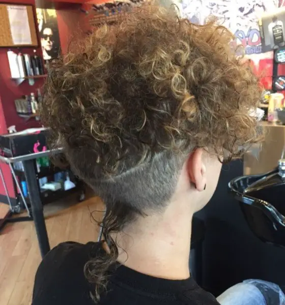 Curly Top Rat Tail Haircut