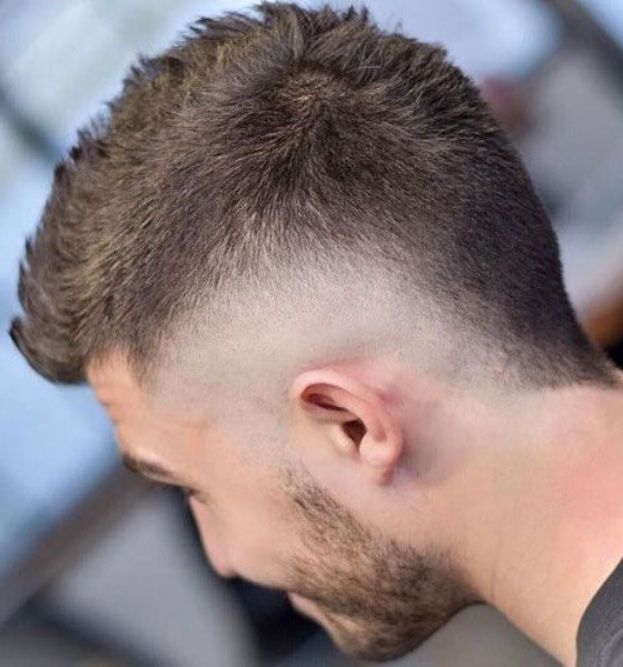 Gentlemen’s Mohawk Burst Fade Haircut