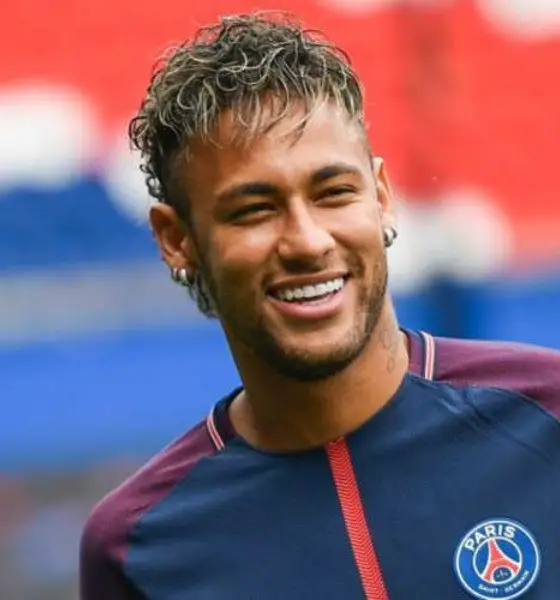 Medium Length Neymar Haircut