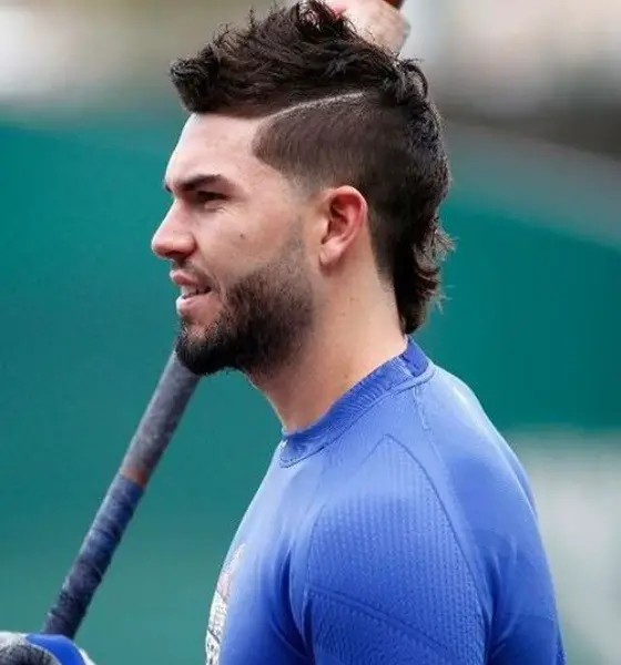 Modern Mullet Baseball Haircut