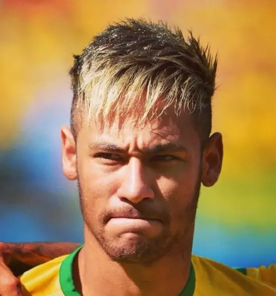 Neymar Blonde Layer Cut