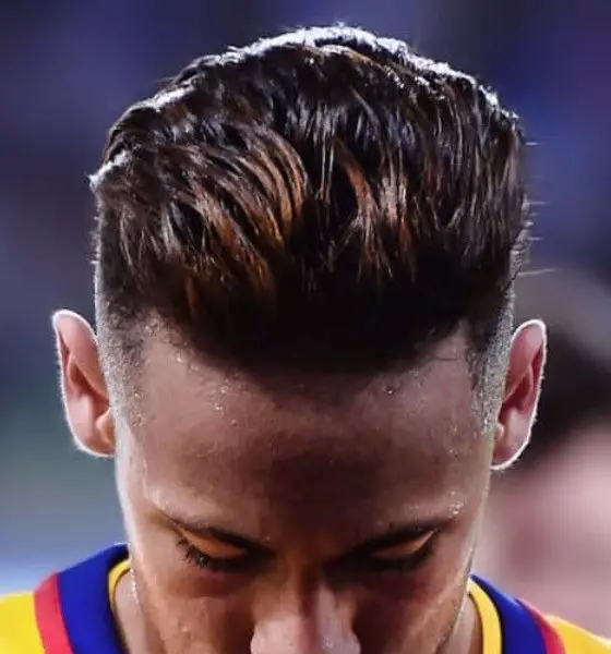 Neymar Copper Haircut