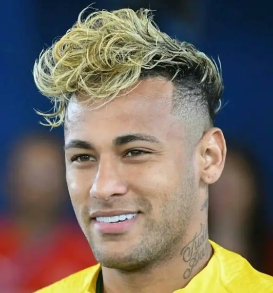 Neymar Messy Haircut