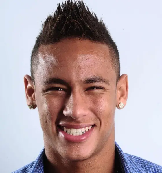 Neymar Messy Spikes Haircut