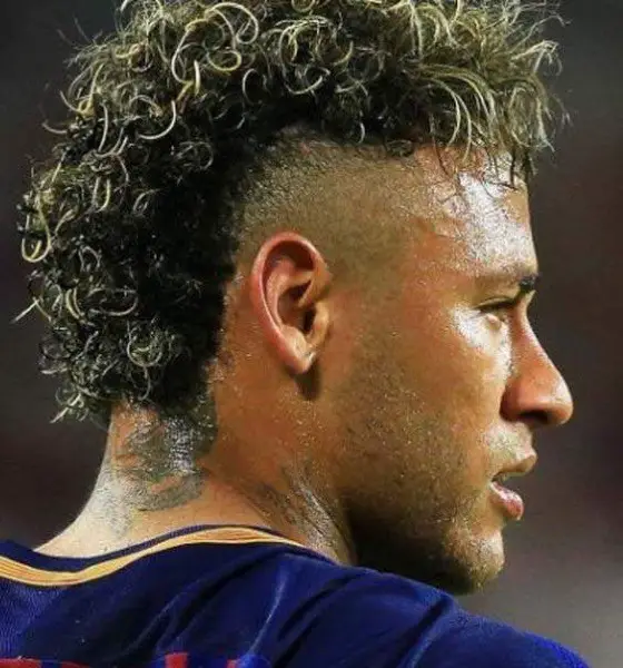 Neymar Mullet And Mohawk Haircut