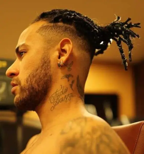 Neymar's Haircut With Braids