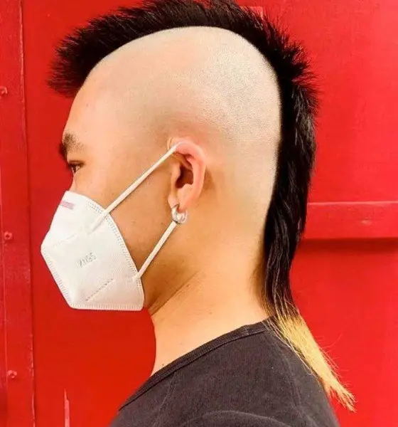 Rat Tail Disconnected Mohawk Haircut