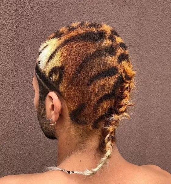 Tiger Rat Tail Haircut