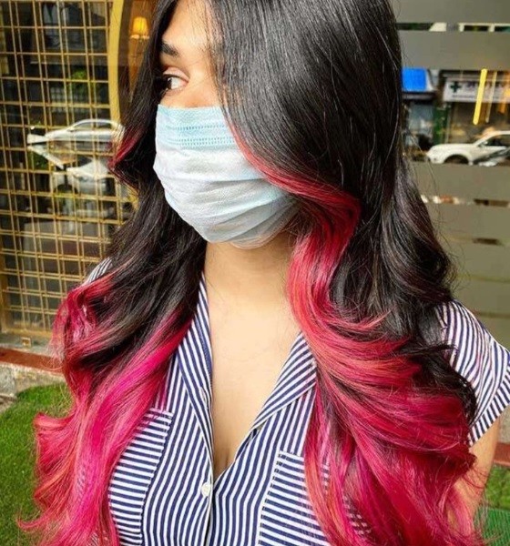 Under Dye Hairstyle