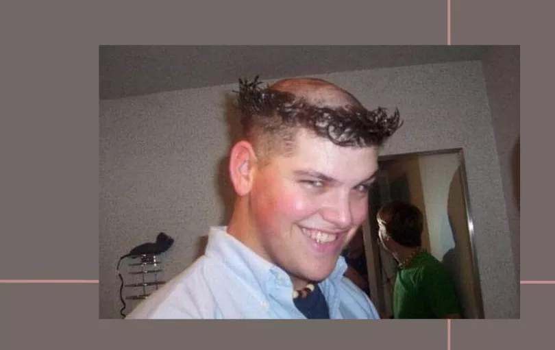 funny haircut