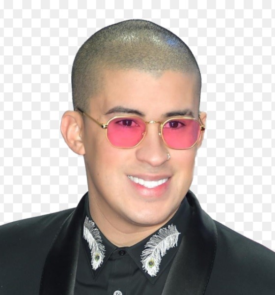 Bald Fade Bad Bunny Haircut