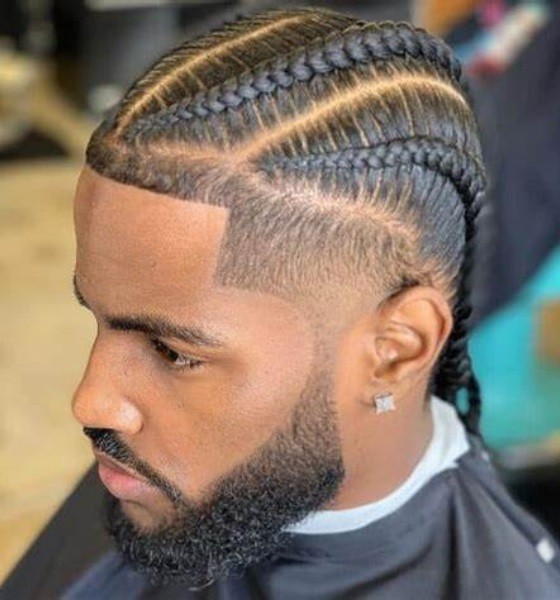 Braids Edge Shape Up Haircut