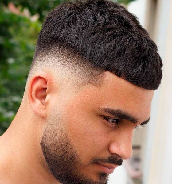 Burst Fade Shape Up Haircut