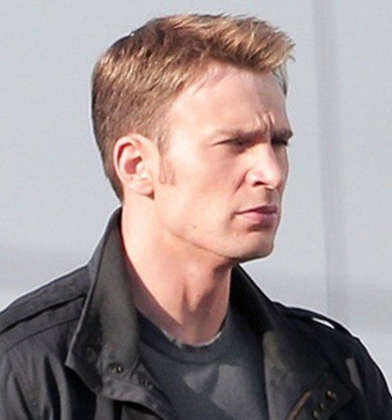 Chris Evans Clean Cut with Blonde