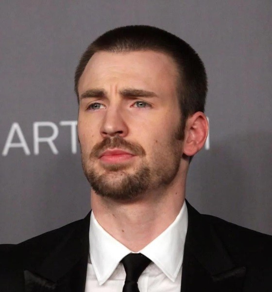 Chris Evans Clean Shave Haircut