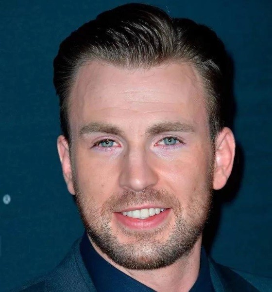 Chris Evans Medium Length Quiff Haircut