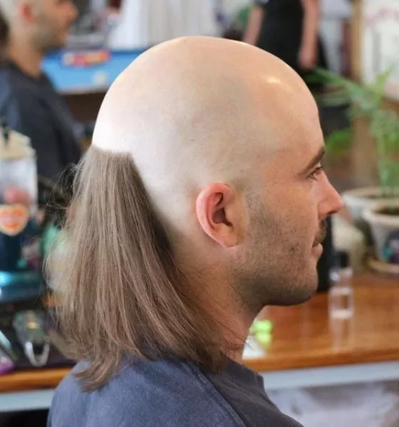 Dead Straight Skullet Haircut