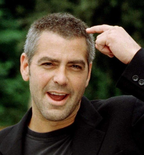 George Clooney Butch Cut