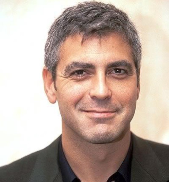 George Clooney Caesar Haircut