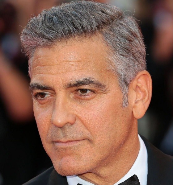 George Clooney Classic Haircut
