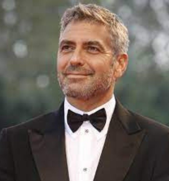 George Clooney Faux Hawk Haircut