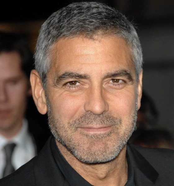 George Clooney Short Quiff Haircut