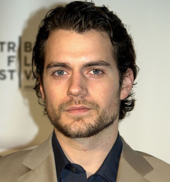 Henry Cavill Combed Back Haircut