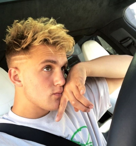 Jake Paul Side Swept Haircut