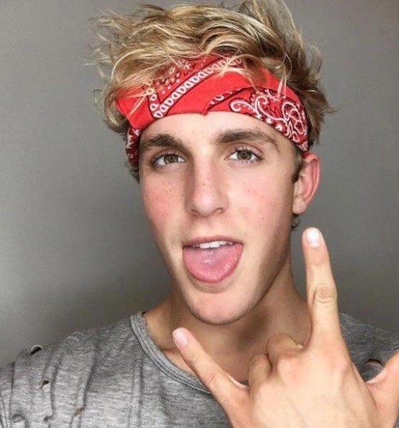 Jake Paul Wavy Haircut With Bandana