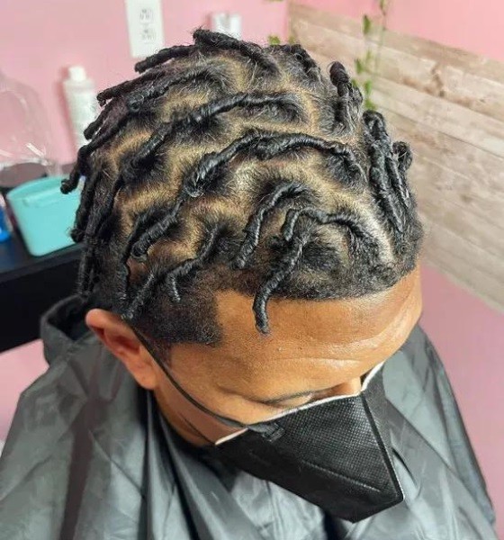 Jalen Rose Finger Dreadlocks Haircut