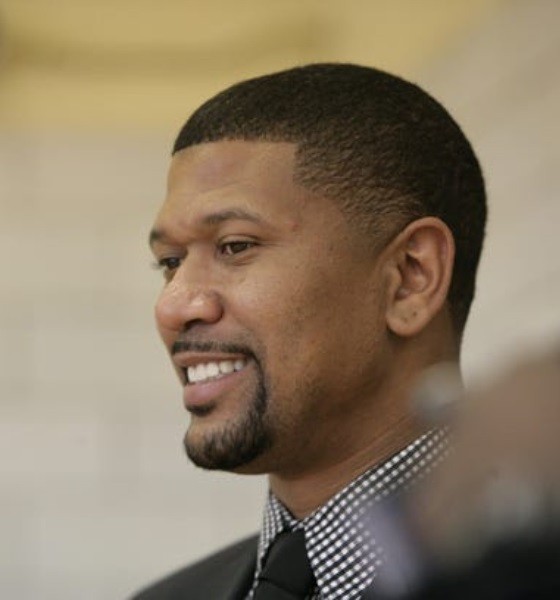 Jalen Rose Semi-Mohawk Haircut