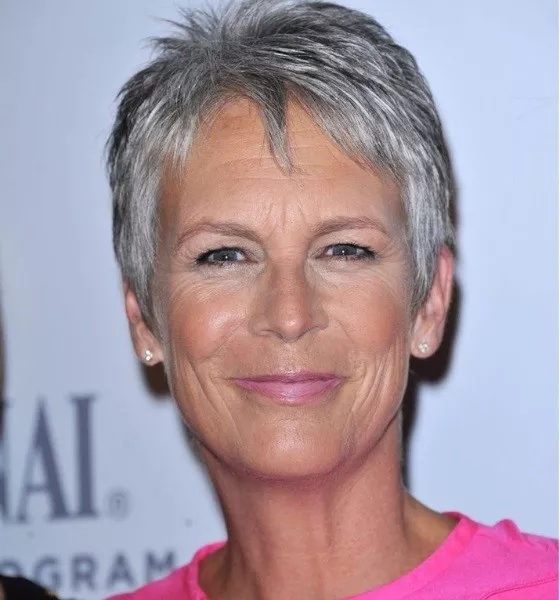 Jamie Lee Curtis Short Layered Cut