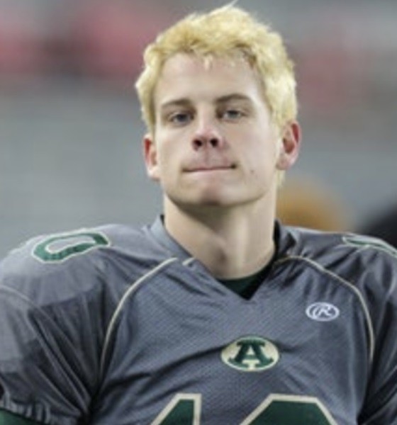 Joe Burrow Bleached Blonde Haircut
