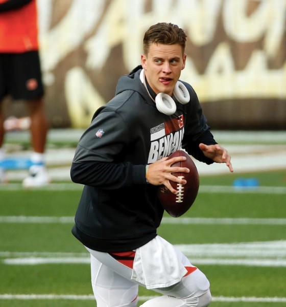 Joe Burrow Suave Side Part Haircut