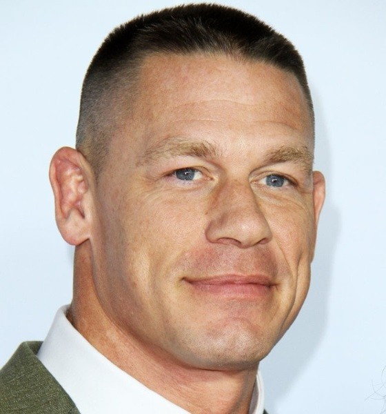 John Cena Lined up Square Haircut