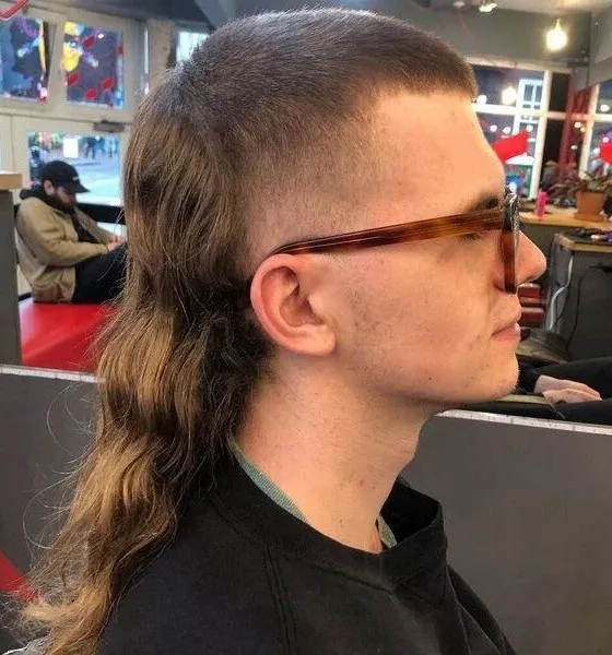 Layered Edgy Skullet Haircut