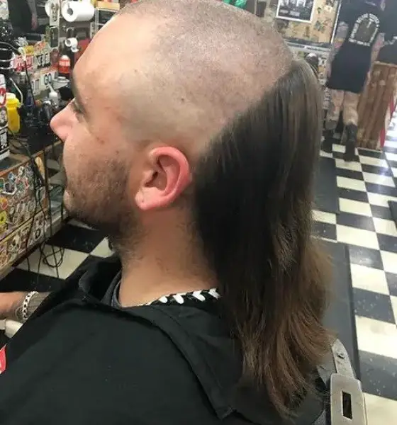 Low Cut Taper Skullet Haircut